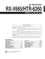Yamaha HTR-6260 - Service Manual 